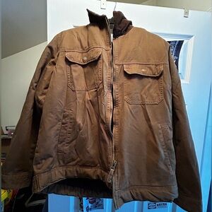 Coleman Heavy Jacket with faux fur on the inside